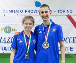 Sempre l'oro. Serena Traversa e Mauro Bunino campioni d'Italia