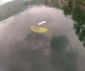 Avigliana, il relitto del lago appare sott’acqua: aspetta il recupero