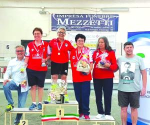 Titoli italiani individuali: Borgonese d'oro con Fulvia Basso