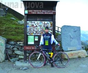 Paolo Zanuto ha “scalato” l'Everest con la bicicletta