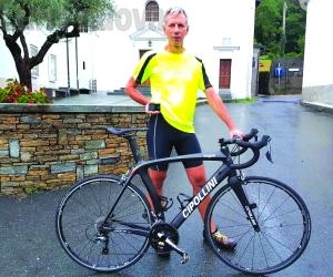 Almese: Alberto Fiorentini e la maratona del diabete