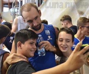 La Fiat di Serie A a Giaveno. E l’allenamento è tutto un selfie