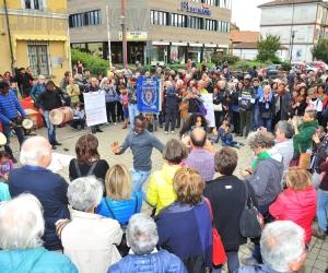 Avigliana, la valle si schiera con Domenico Lucano