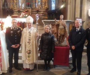 La diocesi di Susa riabbraccia la statua di Sant'Espedito