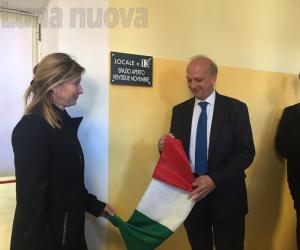 Rivoli: il ministro Bussetti inaugura il nuovo spazio studenti al liceo Darwin