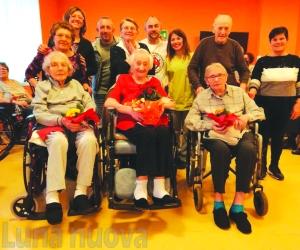 Pianezza, la Rsa Sant'Anna festeggia nonna Andreina