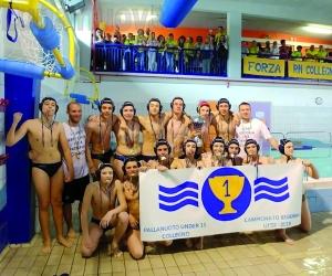 La Rari Nantes Collegno trionfa nel campionato Under 15 Uisp