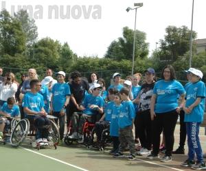 Rivoli, il tennis come gioco e terapia per la disabilità