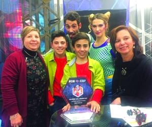 S.Antonino: gran trionfo robotico a Rai Gulp per Luca e Samuele