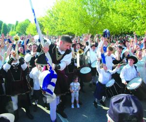 Grugliasco, Santa Maria domina tra grandi e piccoli