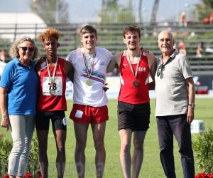 Fantastico bis di Andrea Grandis: titolo italiano Junior negli 800 metri