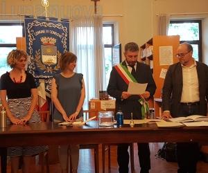 Condove, il sindaco Suppo giura: Chiara Bonavero la sua vice