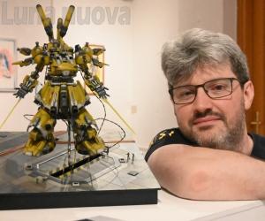 Valerio Capra: da Gundam a Star Wars, gli universi di Robogoat