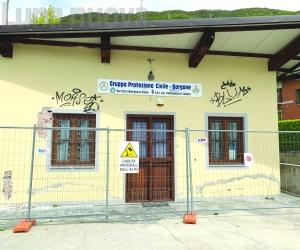 Borgone: rischio crollo, inagibile la sede della protezione civile