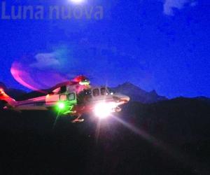 Elisoccorso notturno in montagna, Bussoleno fa le prove