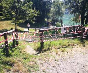Avigliana, la Baia Grande chiusa al pubblico