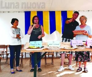 Rubiana, alla "Sagra dei Gili" la torta più buona è di Orsolina