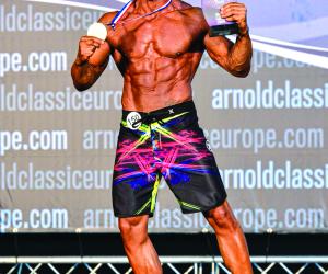 Orbassano, Antonio Damiano: muscoli d’oro alla Arnold Classic