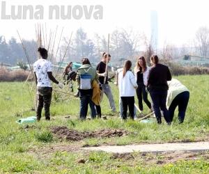 Grugliasco,chi fa la spesa senza buste di plastica sostiene il Bosco della Memoria