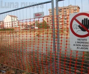 Collegno, nuova Matteotti: il cantiere  che c'è ma non si vede