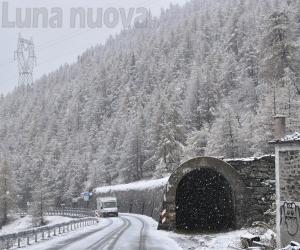 In alta valle Susa è già tempo di neve