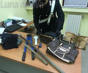 Un sabato di furti in bassa valle: rincorsa ai ladri, bottino recuperato
