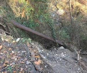 Almese, frane in via Giorda: appello alla Regione per 215mila euro