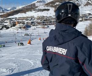 Carabinieri anti-valanghe: 31 multe contro il fuoripista selvaggio