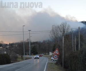 Caselette-Valdellatorre: boschi in fiamme alle pendici del Musinè