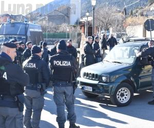 Telt è entrata nei terreni del cantiere di Salbertrand