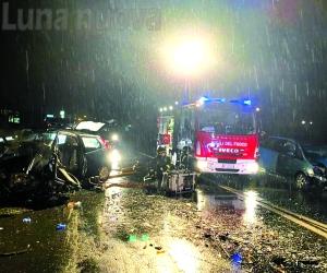 Bruzolo, pauroso frontale sulla statale 25: due morti