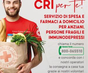 Giaveno, anche la Croce rossa locale consegna cibo e farmaci a casa