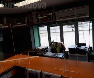Coronavirus: le barriere in plexiglass "made in Rosta"