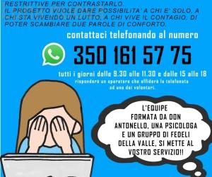 Linea diretta contro lo stress e la solitudine da Covid-19