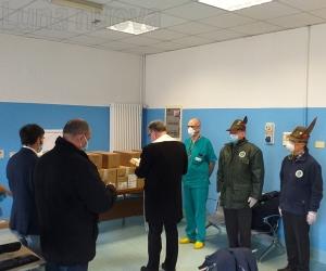 Dagli Alpini altri 22mila euro per l'ospedale di Susa