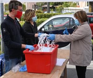 Giaveno, prosegue la distribuzione gratuita delle mascherine