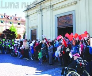 Giaveno, 25 Aprile: la Liberazione al balcone
