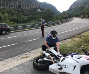 Gravere: schianto al Belvedere, muoiono due motociclisti