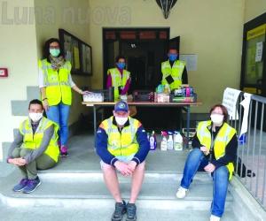 Spesa, mascherine e cibo: l'Aib di Caprie raggiunge "quota 100"