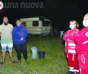 Rivoli-Grugliasco: i soccorsi notturni della Croce Rossa
