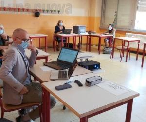 Orbassano, la maturità dietro la mascherina