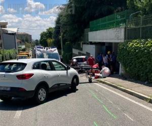 Rivoli: schianto in corso Einaudi, muore un motociclista
