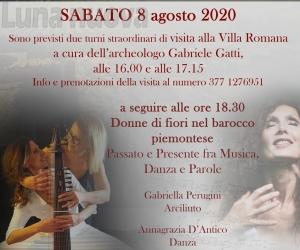 Almese: "Archeologia e Musica" sabato 8 agosto alla villa romana