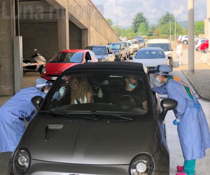 Rivoli, tamponi pit-stop per chi torna dall'estero