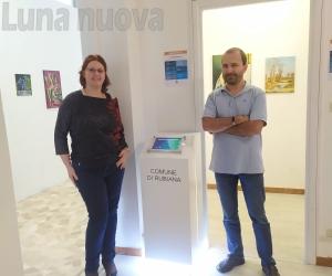 Rubiana: ecco il totem interattivo alla pinacoteca Tabusso