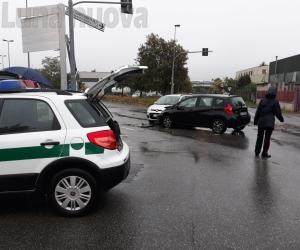 Alpignano,  ennesimo incidente in  via Grange Palmero