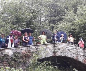 Giaveno, la marcia dei gruppi di cammino