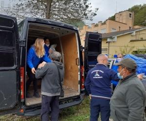 Collegno, un ponte tra Savonera e Amatrice