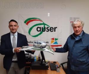 Giaveno, un Doblò nuovo per i servizi Auser con i "Progetti del Cuore"