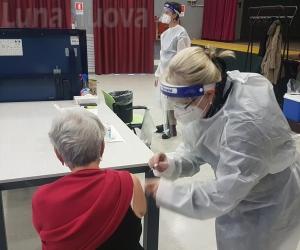 Vaccinazioni di massa al centro polivalente